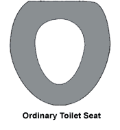 Wide Bariatric Toilet Seat For Obese Users